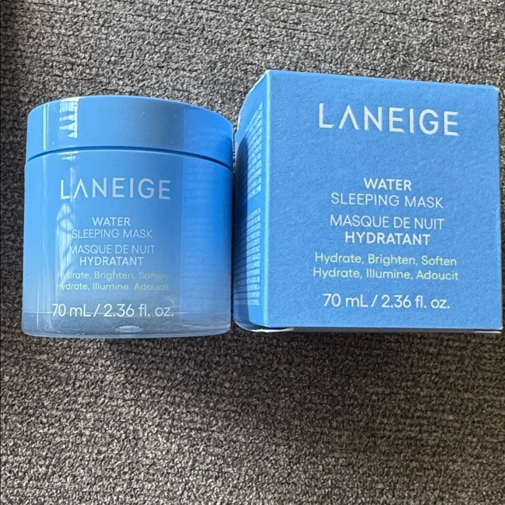 LANEIGE Water Sleeping Mask for Moisture Barrier Support - New in Box